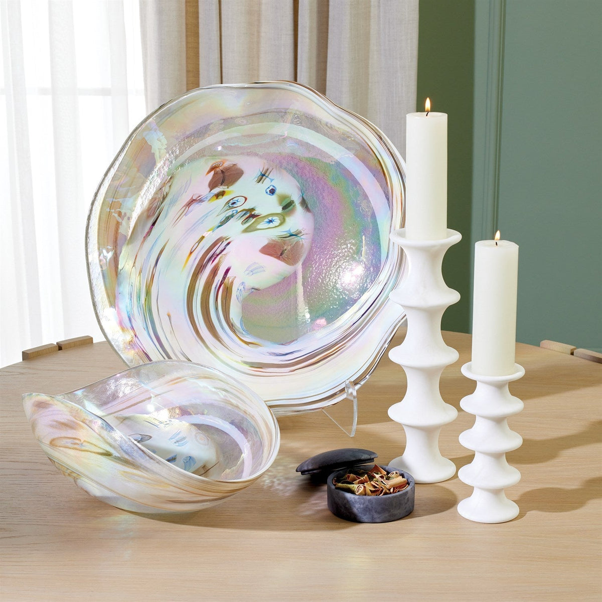 Candlestick - White