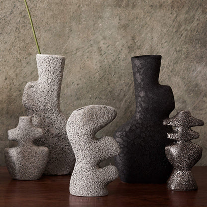 Candle Holder - Medium - Grey