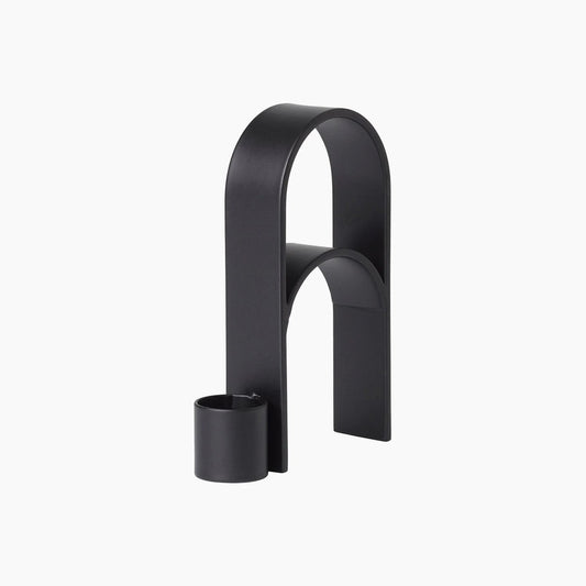 Dam Studio Arch Candleholder Black - Floor Model