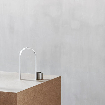 Dam Studio Arch Candleholder Stainless Steel